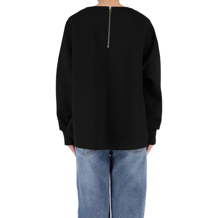 ソフトスウェットバックジップトップス | coca | 詳細画像6 