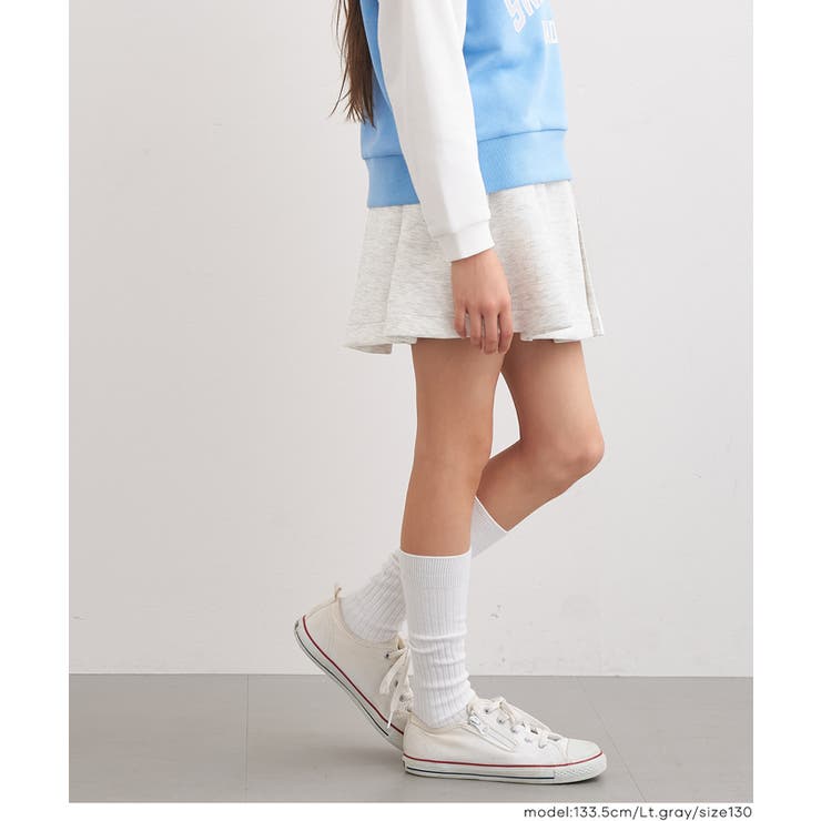 ソフトスウェットプリーツスカート | coca | 詳細画像4 