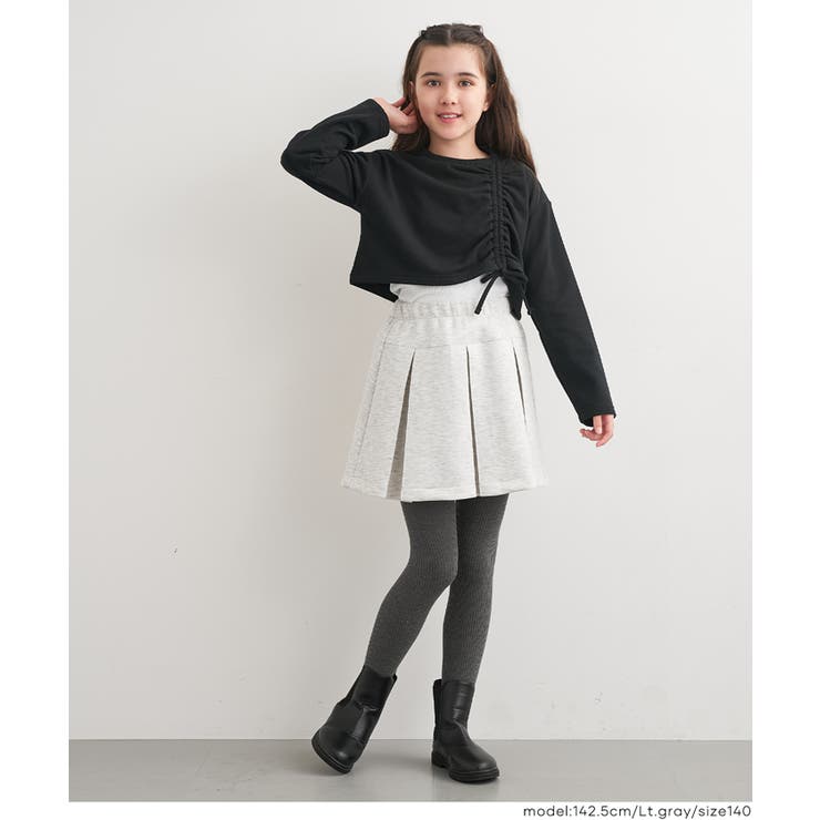 ソフトスウェットプリーツスカート | coca | 詳細画像7 