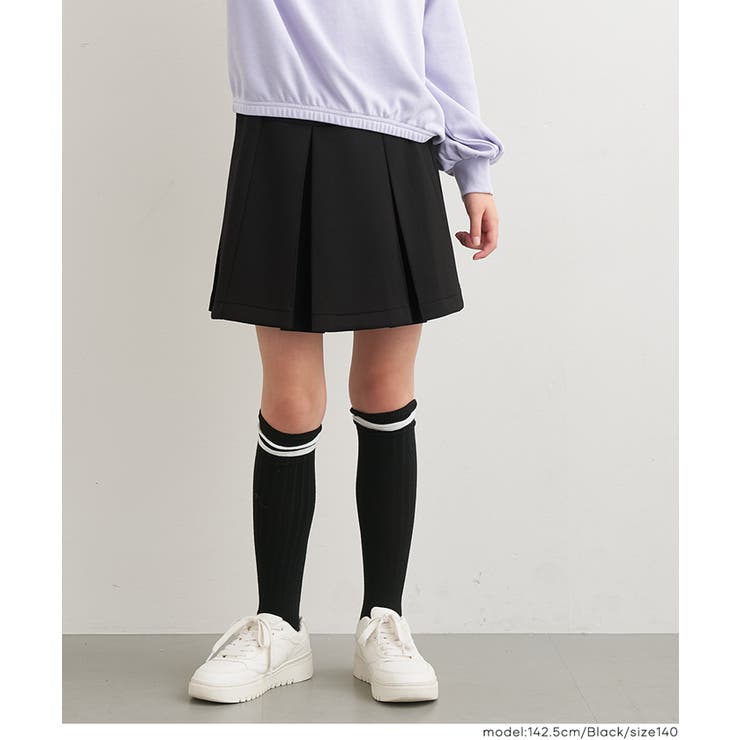 ソフトスウェットプリーツスカート | coca | 詳細画像8 