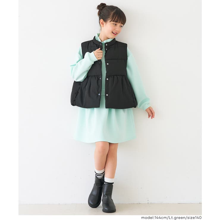 ソフトスウェットドッキングワンピース | coca | 詳細画像12 