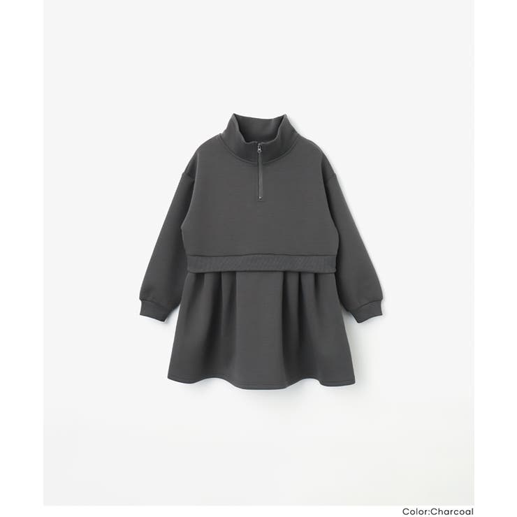 ソフトスウェットドッキングワンピース | coca | 詳細画像14 