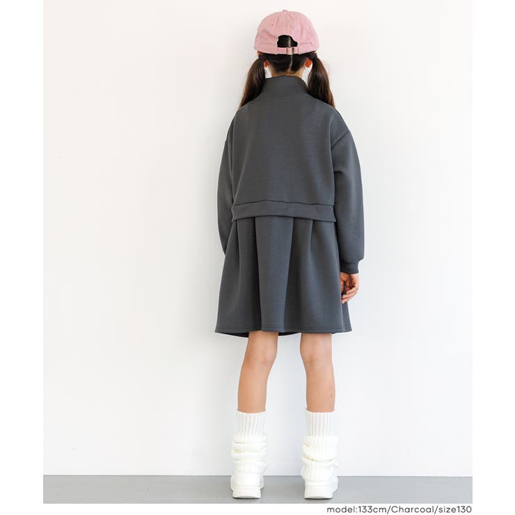 ソフトスウェットドッキングワンピース | coca | 詳細画像4 