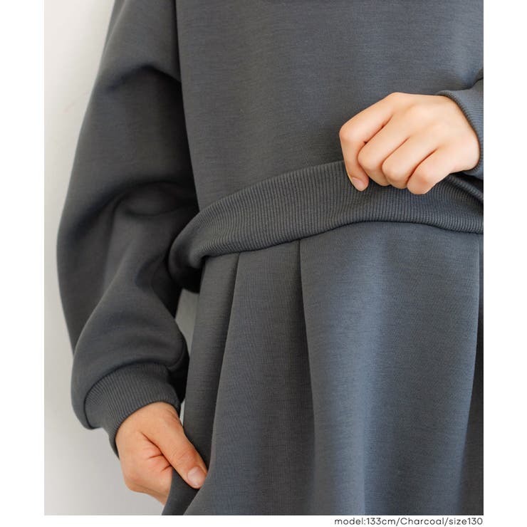 ソフトスウェットドッキングワンピース | coca | 詳細画像7 