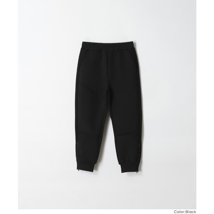 ソフトスウェット裾ジップジョガーパンツ | coca | 詳細画像15 