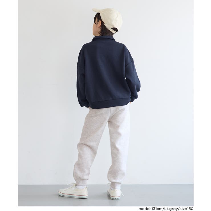 ＼26aw新色登場／ソフトスウェット裾ジップジョガーパンツ | coca | 詳細画像15 