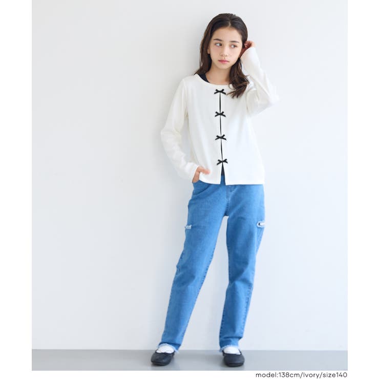＼26aw再入荷／リブカーデレイヤード長袖Tシャツ | coca | 詳細画像16 