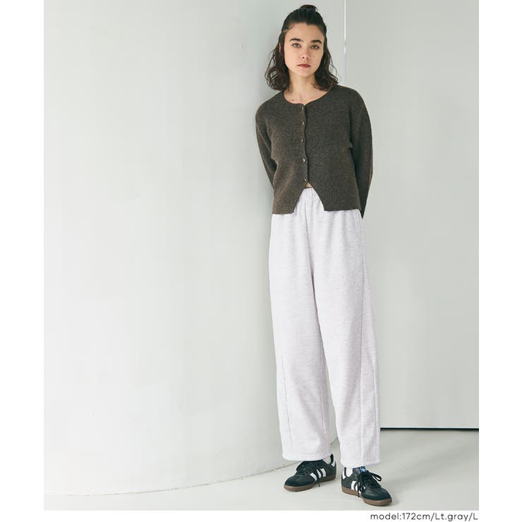 裏起毛スウェットパンツ レディース | coca | 詳細画像8 