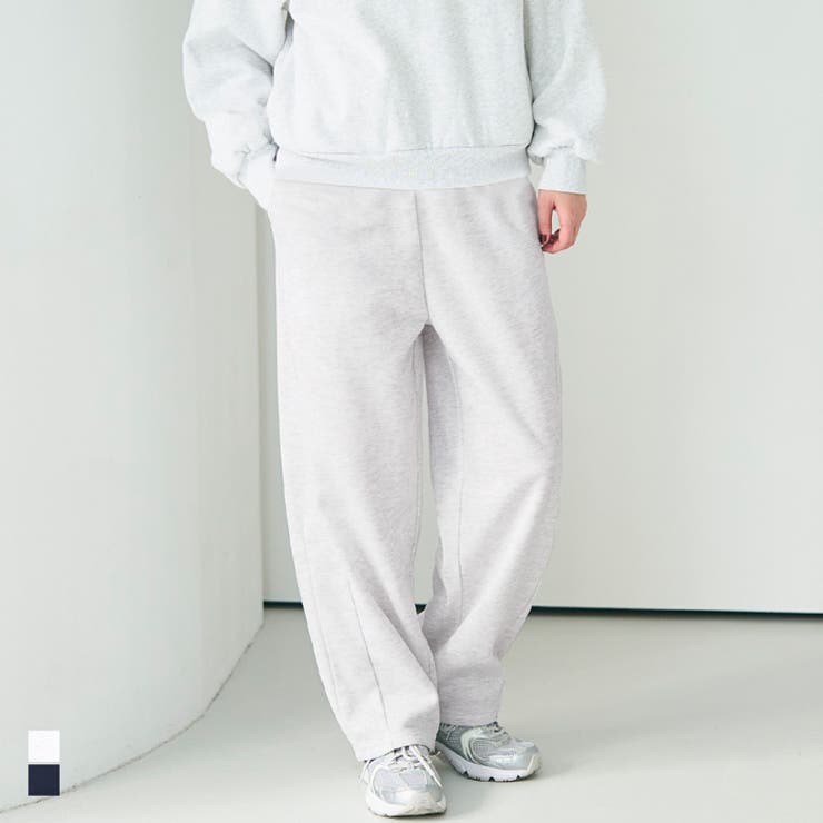裏起毛スウェットパンツ レディース | coca | 詳細画像1 