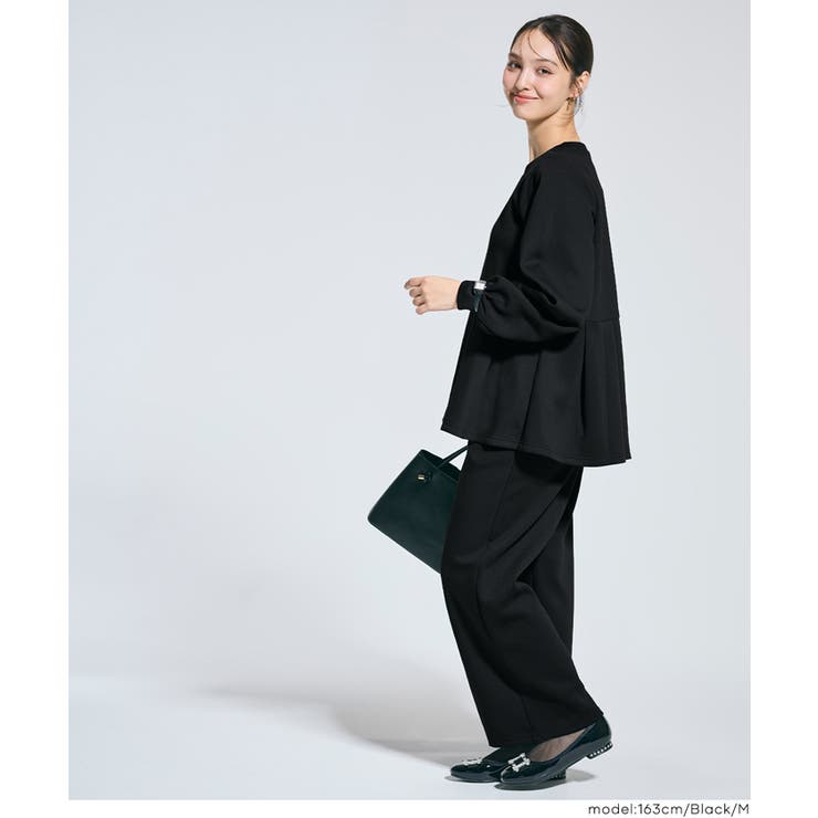 ソフトスウェットタックフレアトップス | coca | 詳細画像10 