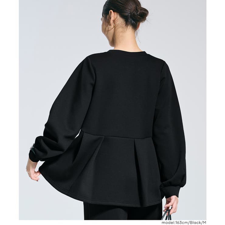 ソフトスウェットタックフレアトップス | coca | 詳細画像11 