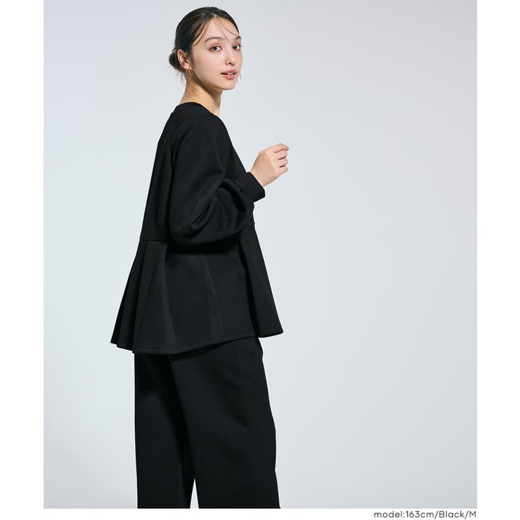 ソフトスウェットタックフレアトップス | coca | 詳細画像13 