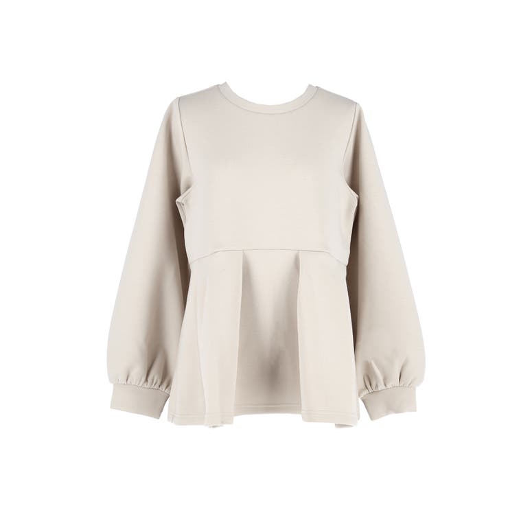 ソフトスウェットタックフレアトップス | coca | 詳細画像2 