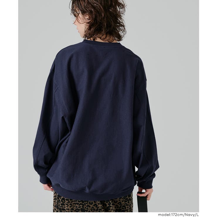 Tースウェット ワッペン ビッグシルエットTシャツ | coca | 詳細画像19 