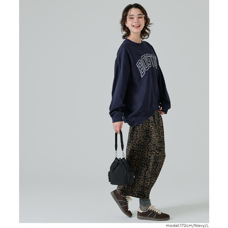 Tースウェット ワッペン ビッグシルエットTシャツ | coca | 詳細画像20 