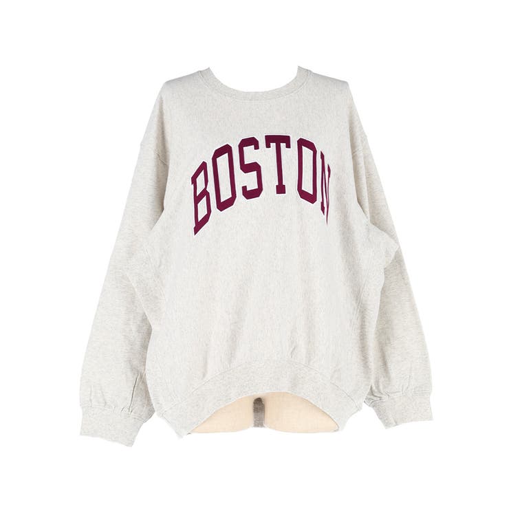 Tースウェット ワッペン ビッグシルエットTシャツ | coca | 詳細画像2 