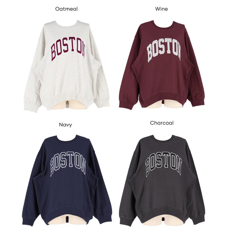 Tースウェット ワッペン ビッグシルエットTシャツ | coca | 詳細画像28 