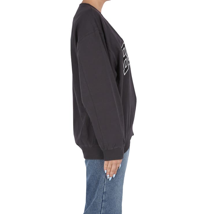 Tースウェット ワッペン ビッグシルエットTシャツ | coca | 詳細画像7 