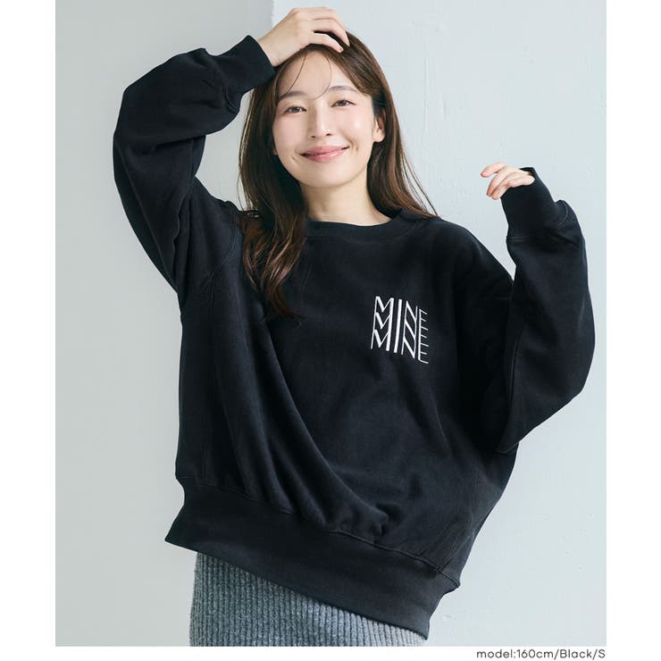 選べる刺繍ロゴで個性をプラス。上質感漂うヘビーウェイト裏毛ロゴスウェット | coca | 詳細画像17 