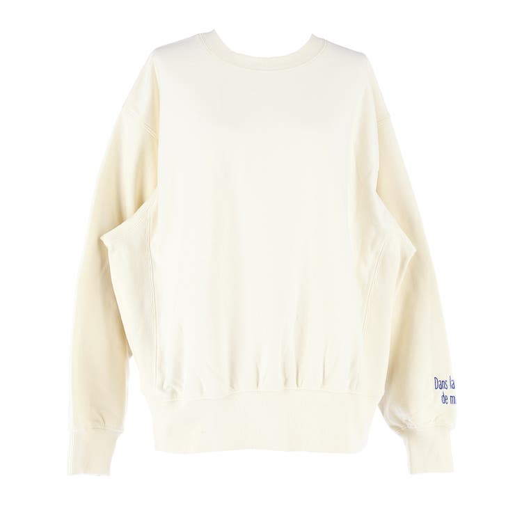 選べる刺繍ロゴで個性をプラス。上質感漂うヘビーウェイト裏毛ロゴスウェット | coca | 詳細画像2 