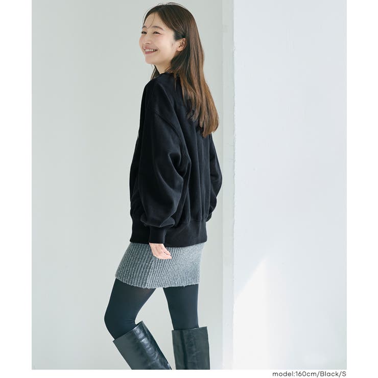 選べる刺繍ロゴで個性をプラス。上質感漂うヘビーウェイト裏毛ロゴスウェット | coca | 詳細画像19 