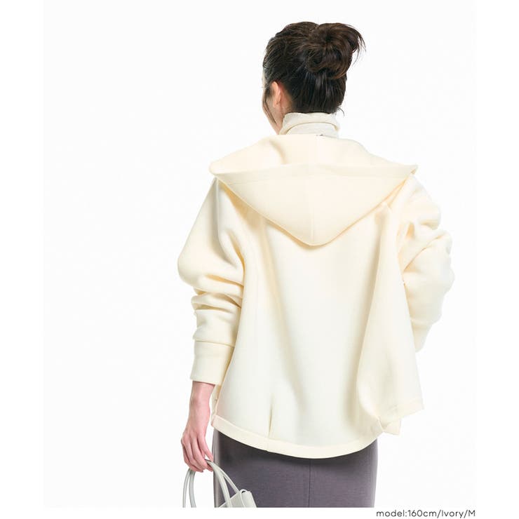バウンススウェットジップアップパーカー | coca | 詳細画像16 