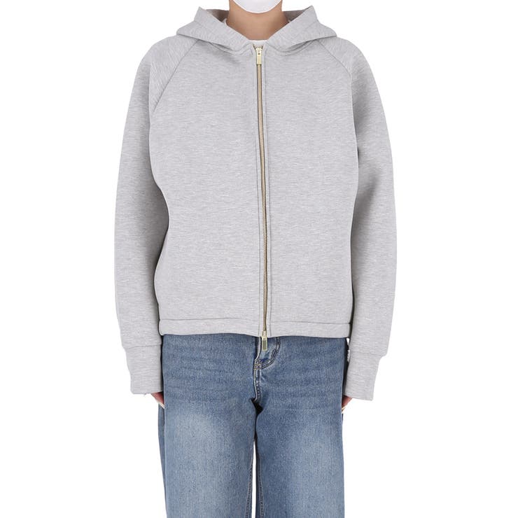 バウンススウェットジップアップパーカー | coca | 詳細画像4 