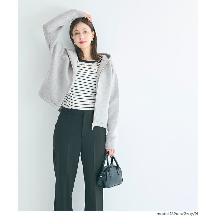 バウンススウェットジップアップパーカー | coca | 詳細画像8 