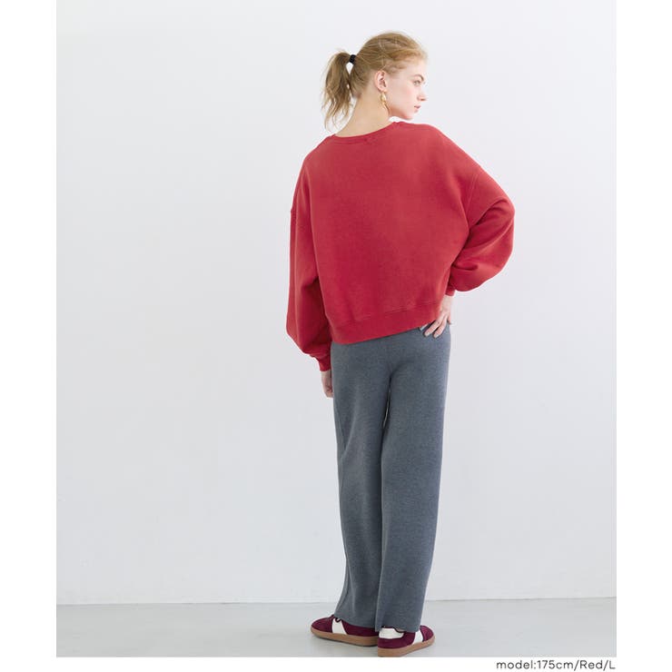 ヘビーウェイト裏起毛ビンテージ加工ロゴスウェット | coca | 詳細画像20 