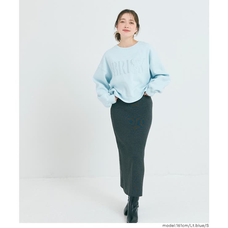 ヘビーウェイト裏起毛ビンテージ加工ロゴスウェット | coca | 詳細画像23 