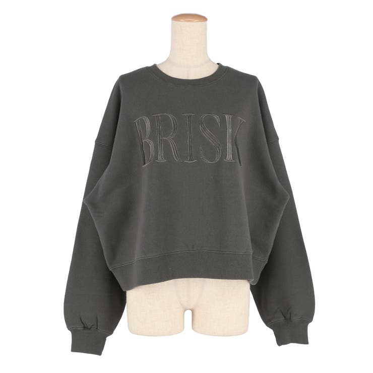 ヘビーウェイト裏起毛ビンテージ加工ロゴスウェット | coca | 詳細画像5 