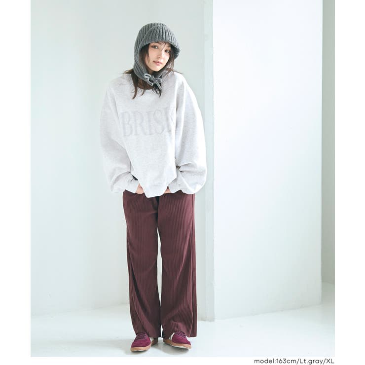 ヘビーウェイト裏起毛ビンテージ加工ロゴスウェット | coca | 詳細画像10 