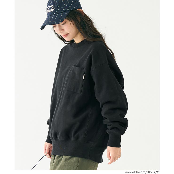 ヘビーウェイト裏起毛ポケットスウェット | coca | 詳細画像14 