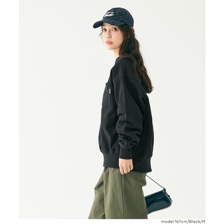 ヘビーウェイト裏起毛ポケットスウェット | coca | 詳細画像16 