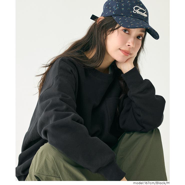 ヘビーウェイト裏起毛ポケットスウェット | coca | 詳細画像17 