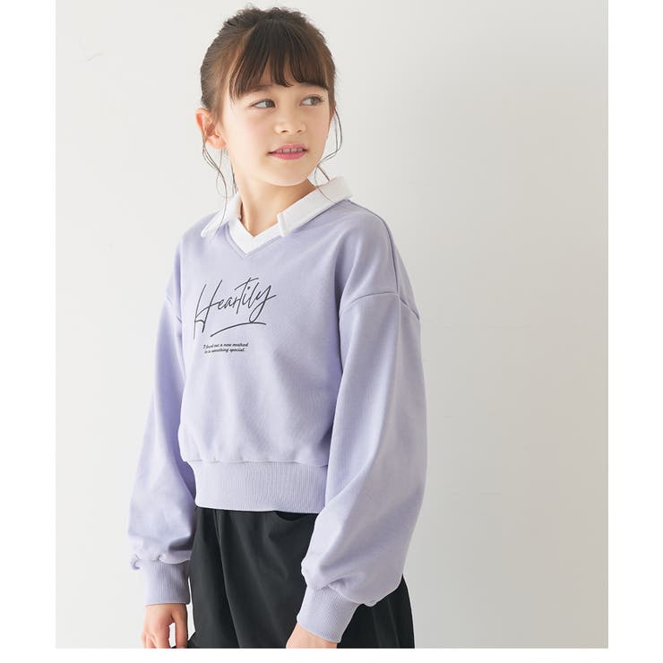 クロップドスウェットプルオーバー | coca | 詳細画像10 