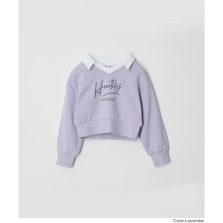 クロップドスウェットプルオーバー | coca | 詳細画像14 