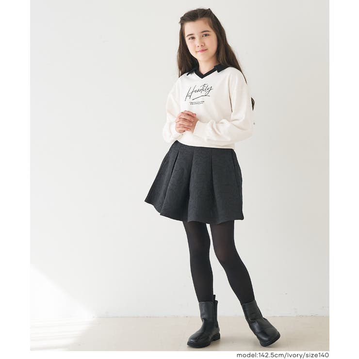 クロップドスウェットプルオーバー | coca | 詳細画像2 