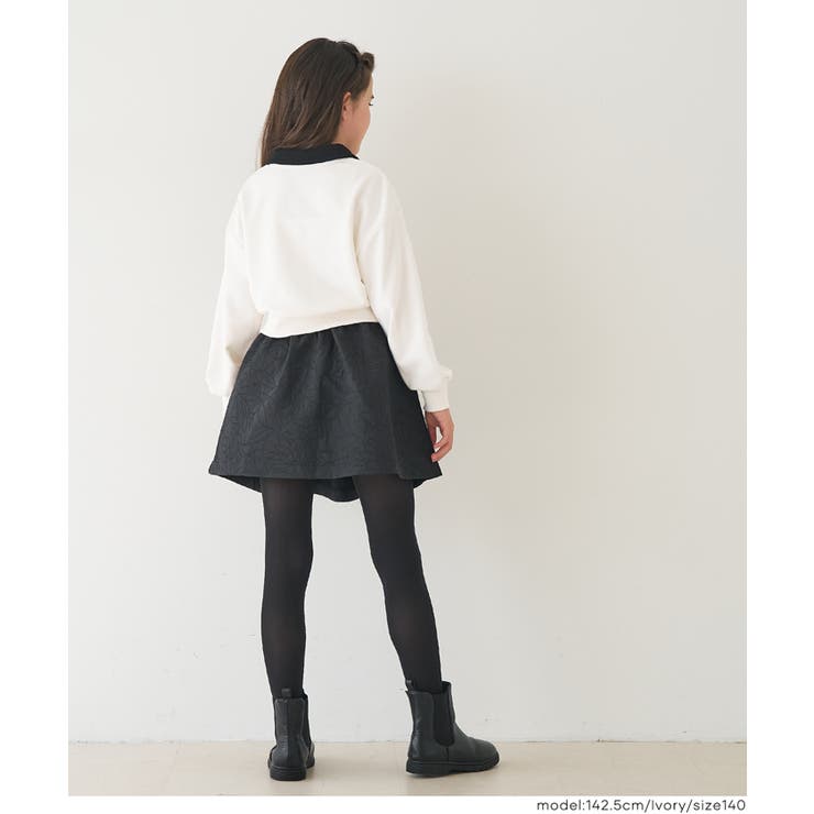 クロップドスウェットプルオーバー | coca | 詳細画像5 