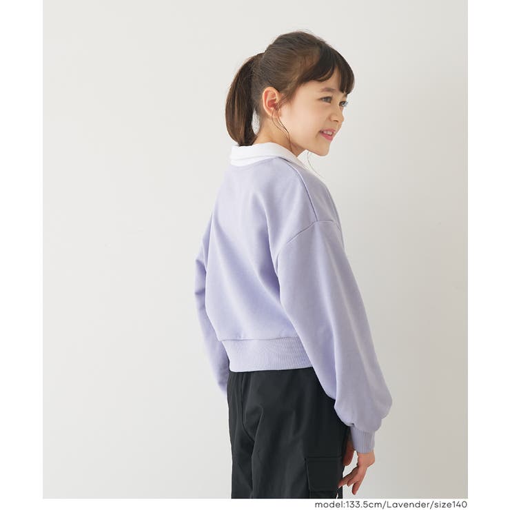 クロップドスウェットプルオーバー | coca | 詳細画像9 