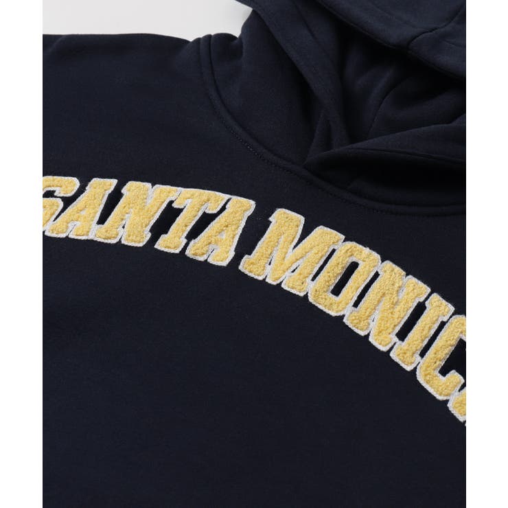 親子お揃い裏起毛刺繍ロゴパーカー キッズ | coca | 詳細画像16 