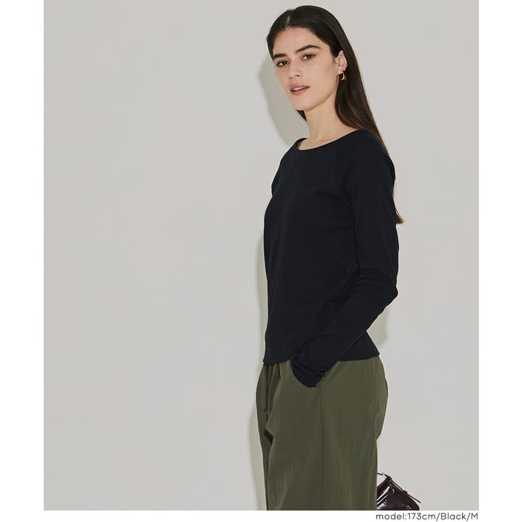 ボートネックカットソー | coca | 詳細画像15 