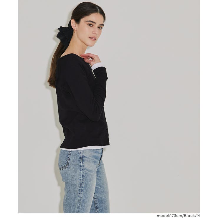 ボートネックカットソー | coca | 詳細画像18 