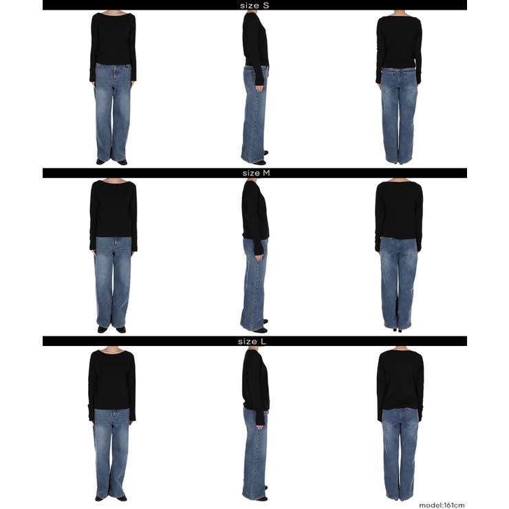 ボートネックカットソー | coca | 詳細画像19 