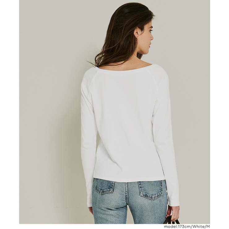 ボートネックカットソー | coca | 詳細画像9 