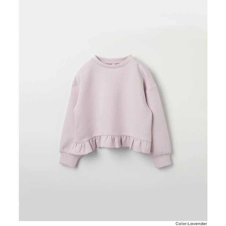 ソフトスウェットフリルトップス | coca | 詳細画像16 