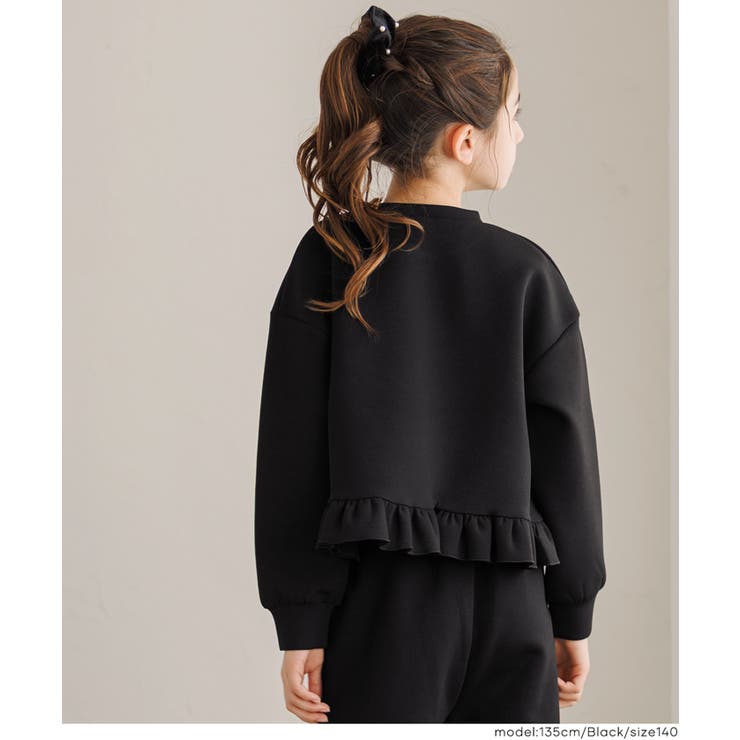 ソフトスウェットフリルトップス | coca | 詳細画像8 