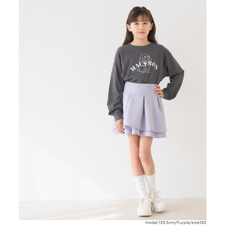 ソフトスウェットフリルスカート | coca | 詳細画像3 