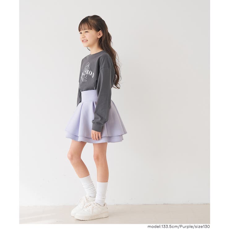 ソフトスウェットフリルスカート | coca | 詳細画像4 