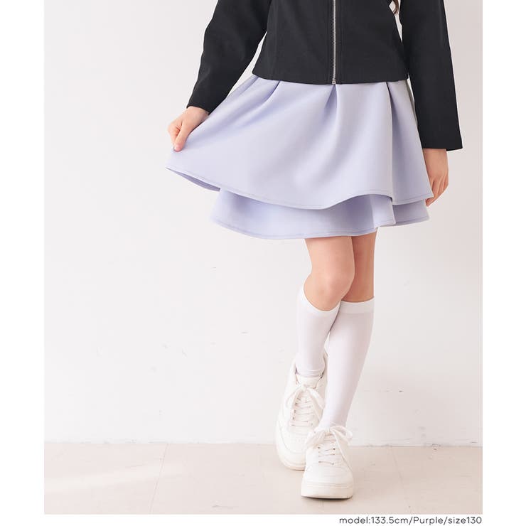 ソフトスウェットフリルスカート | coca | 詳細画像7 